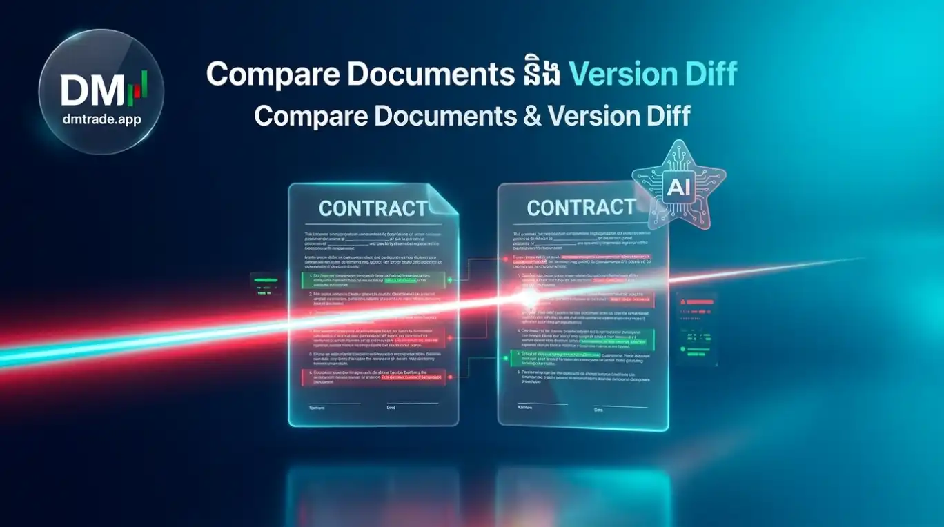 មេរៀនទី១១ ៖ Compare Documents និង Version Diff