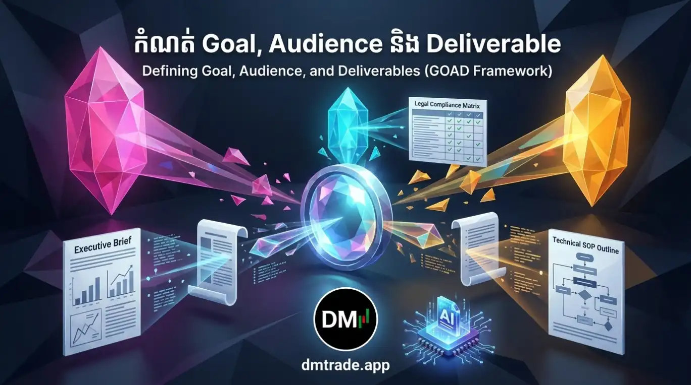 កំណត់ Goal, Audience និង Deliverable