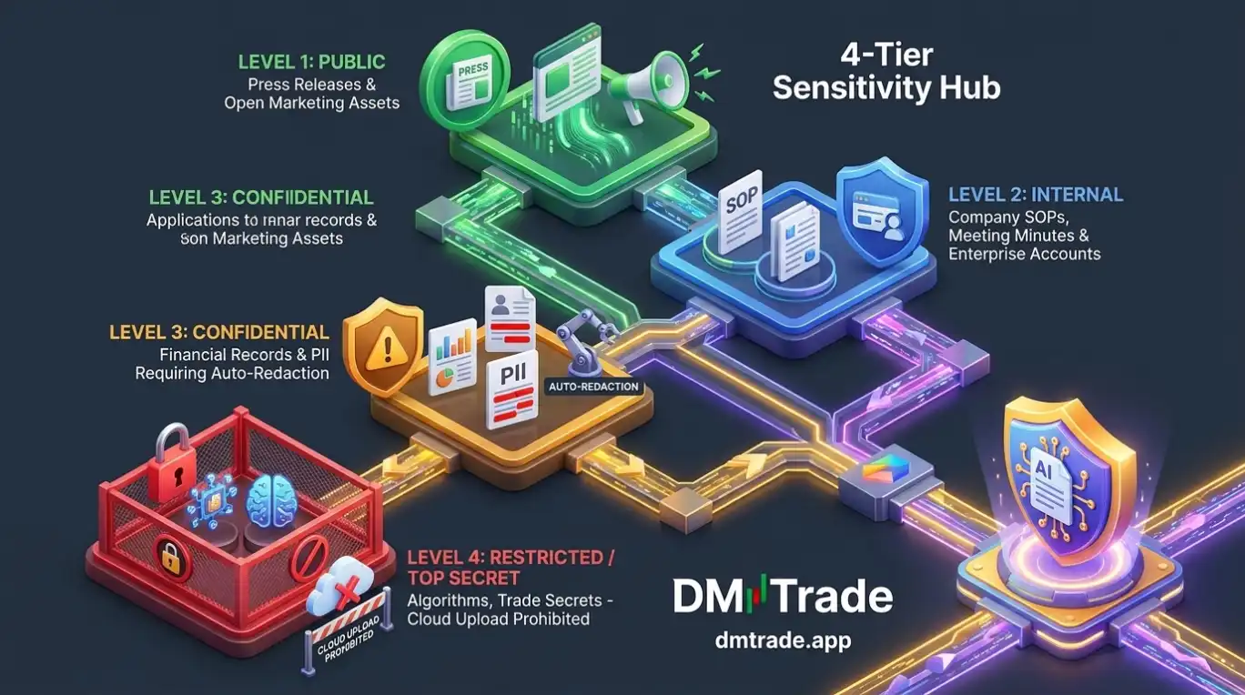 Infographic Document Classification និង Sensitivity