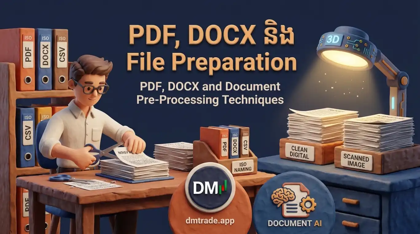 មេរៀនទី៤ ៖ PDF, DOCX និង File Preparation