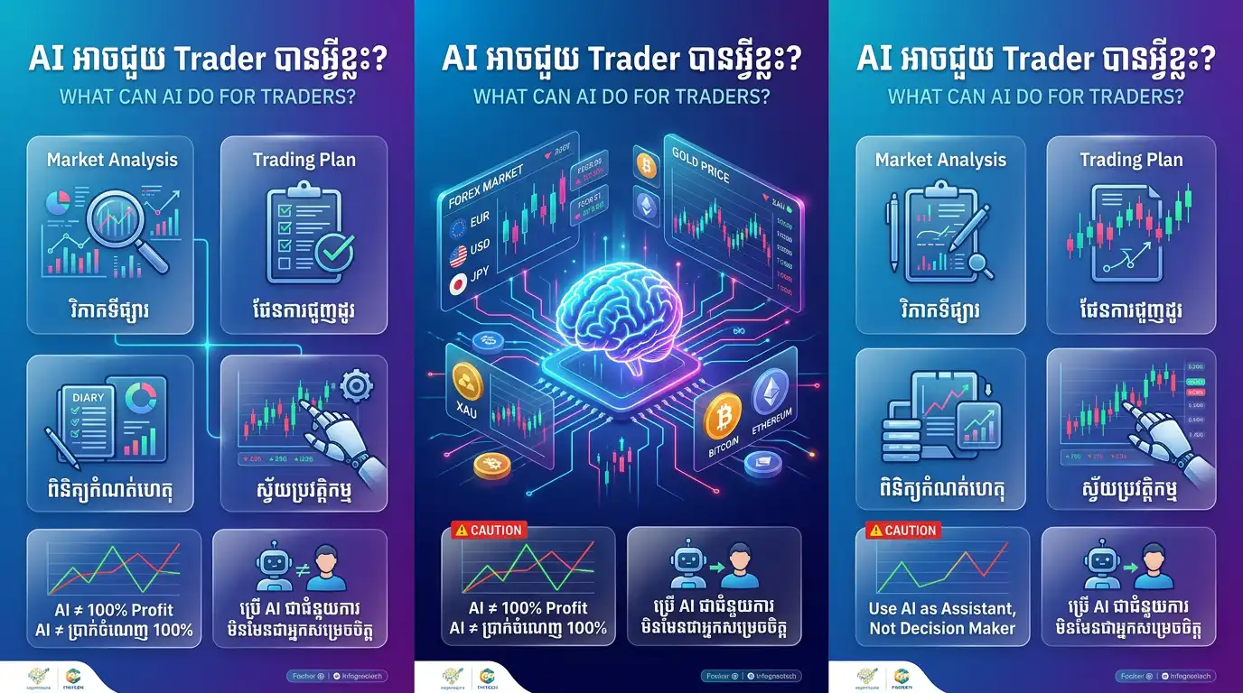 AI trading infographic