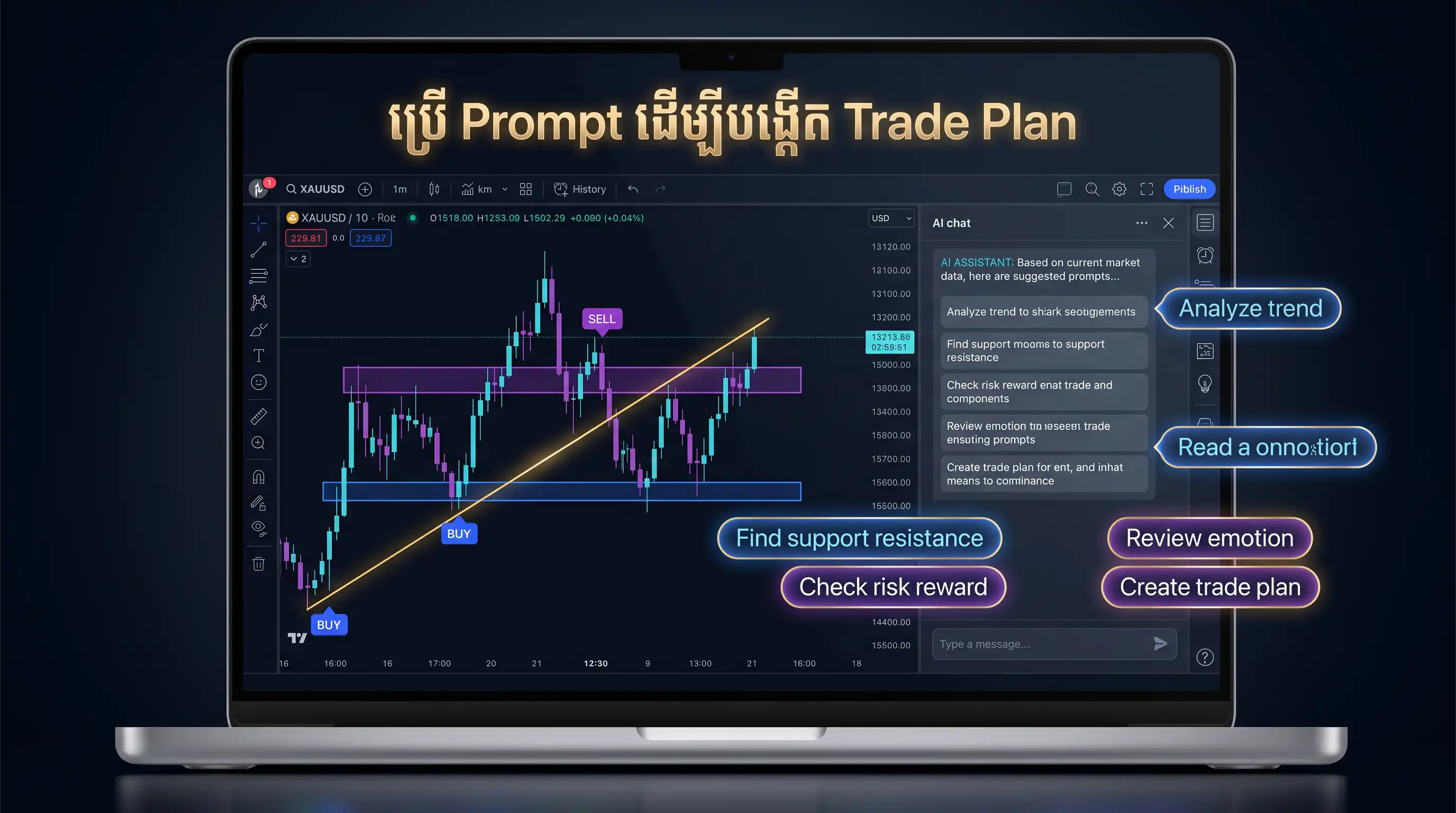 AI prompt pack chart illustration