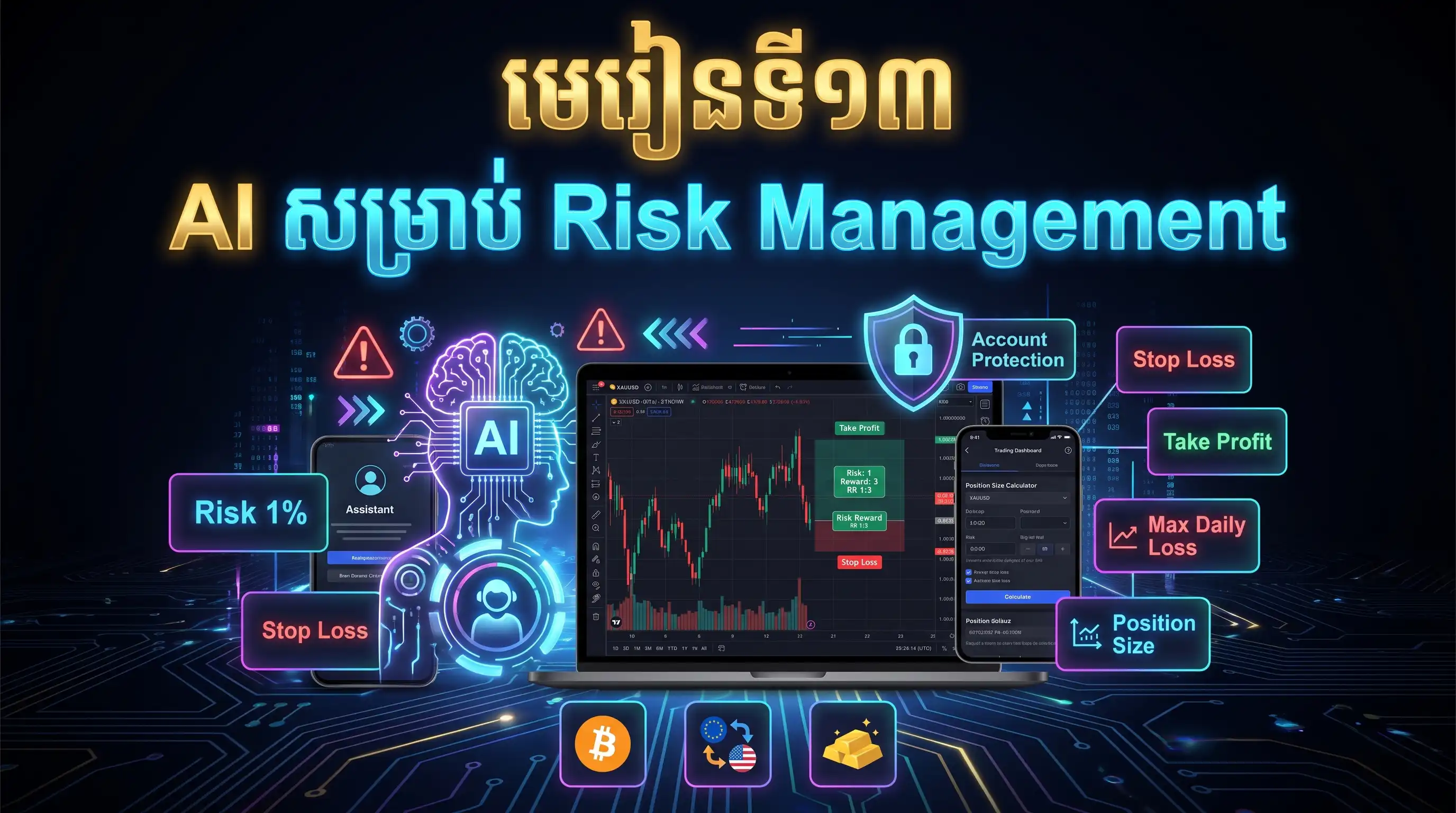 AI risk management for trader cover