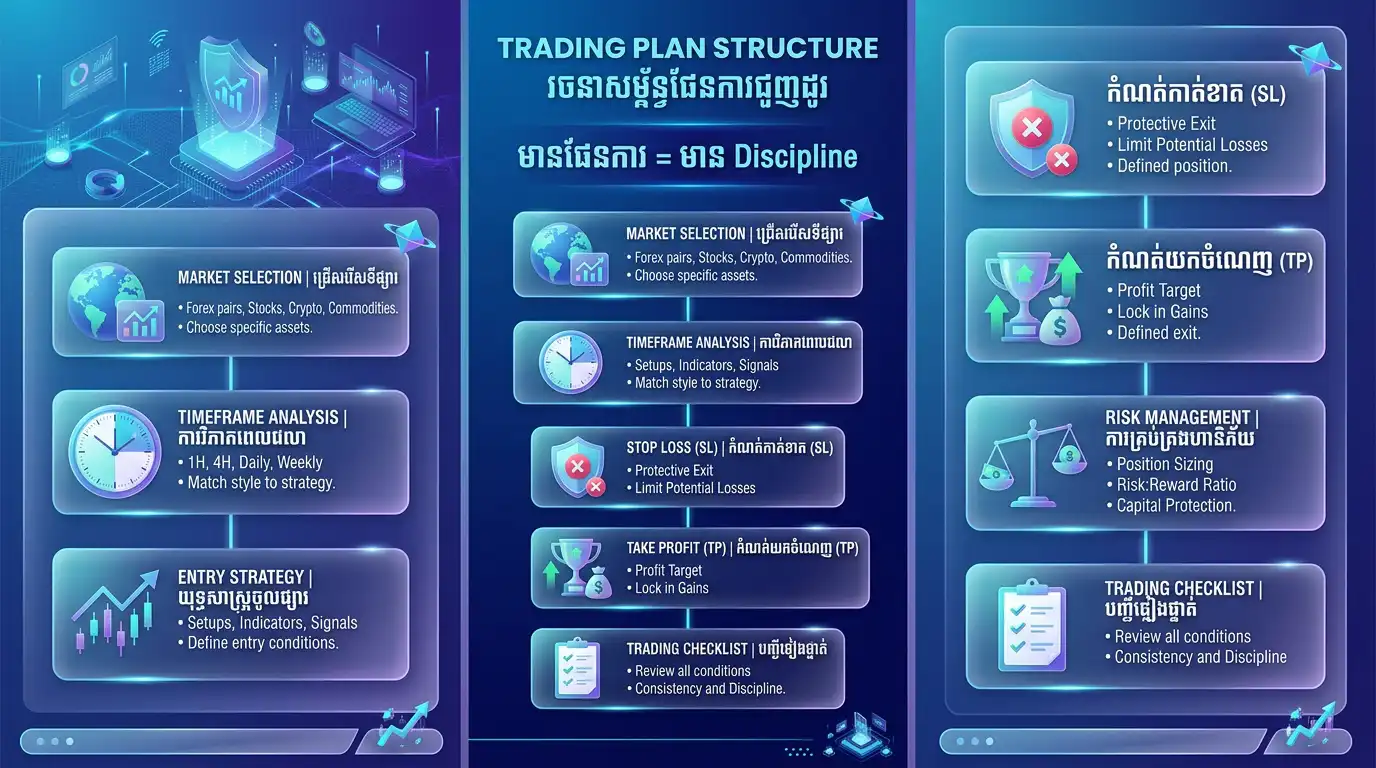 ChatGPT trading plan infographic