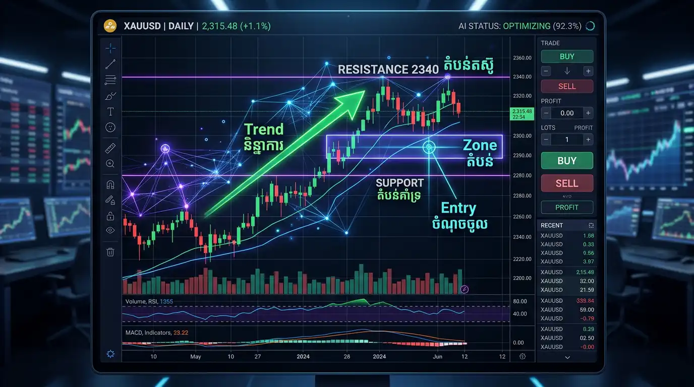 AI chart idea chart illustration