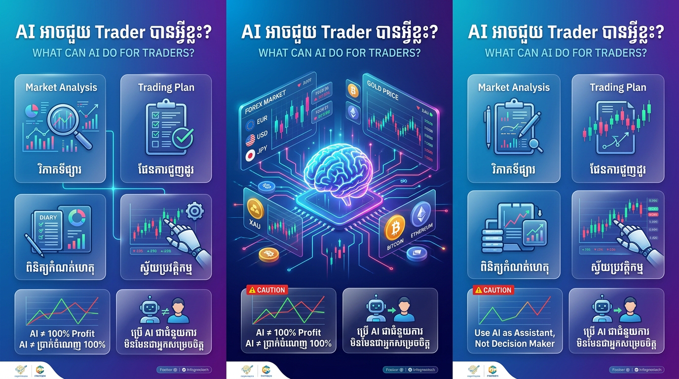 AI trading infographic
