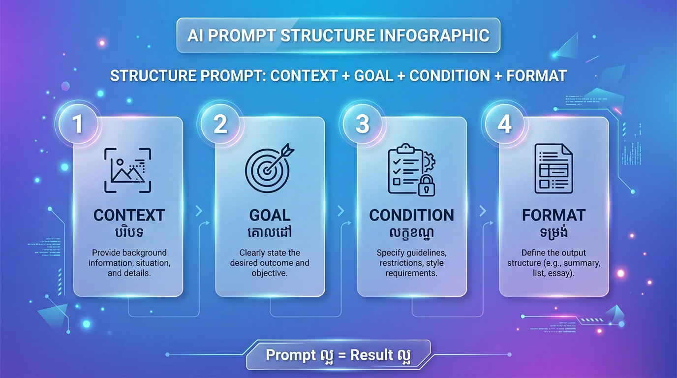 Prompt basics infographic