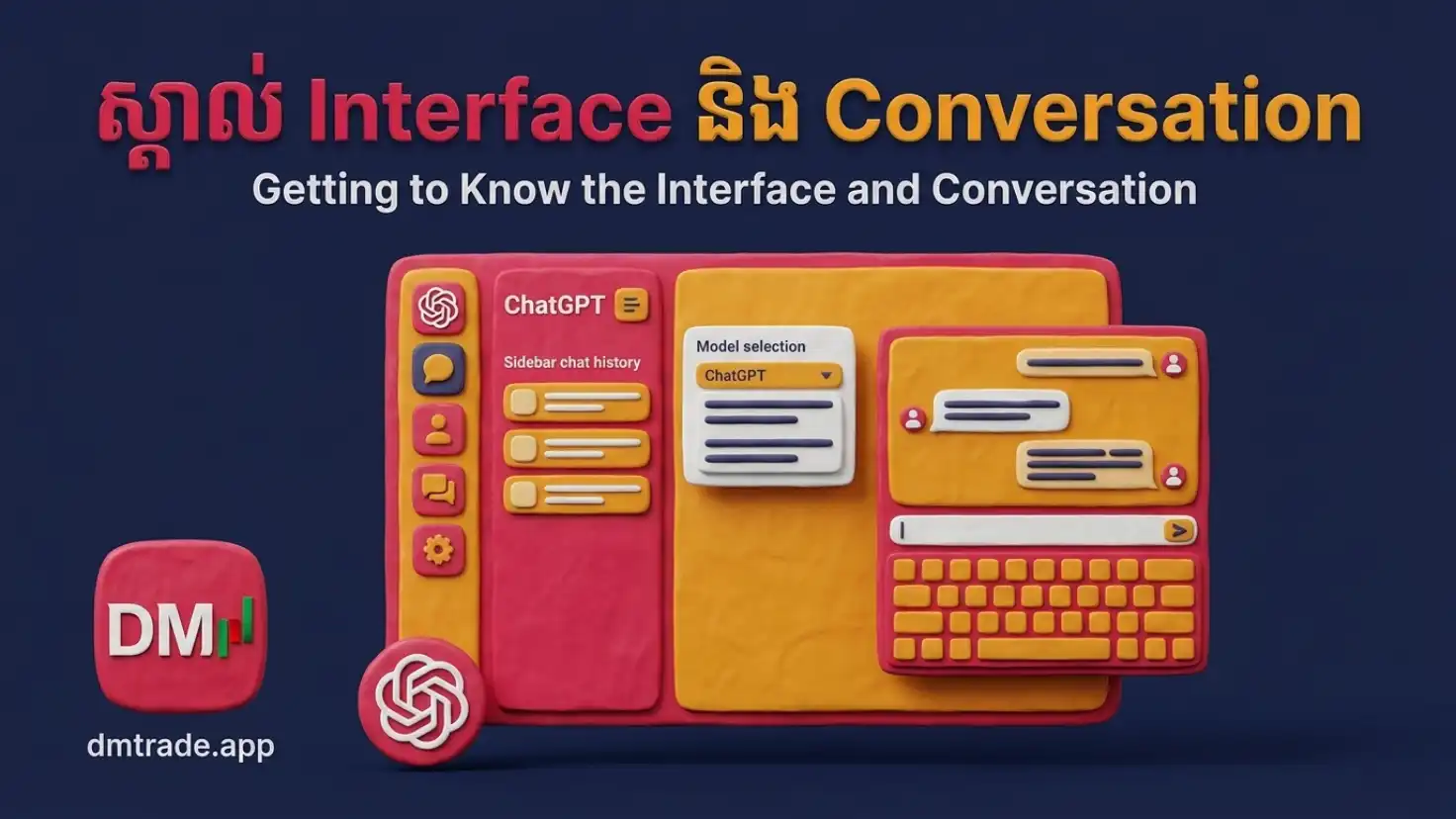 ស្គាល់ Interface និង Conversation