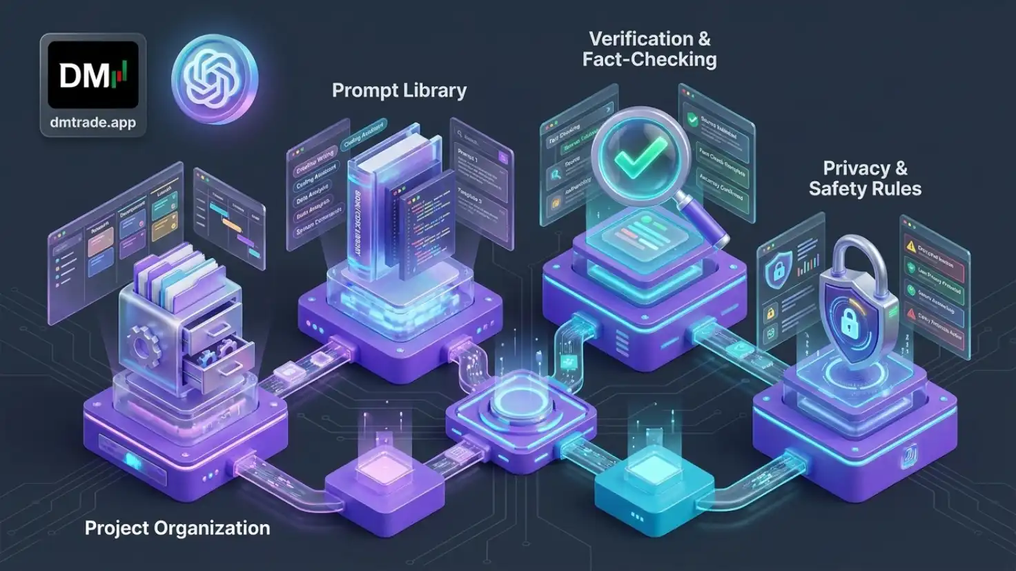 Infographic Privacy, Safety និង Capstone ChatGPT Workspace