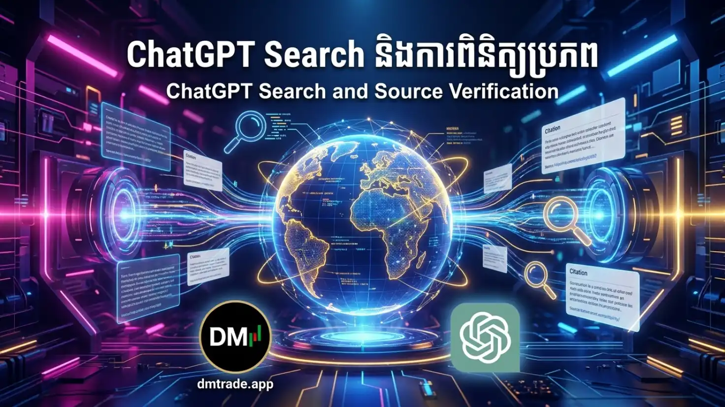 មេរៀនទី៧ ៖ ChatGPT Search និងការពិនិត្យប្រភព
