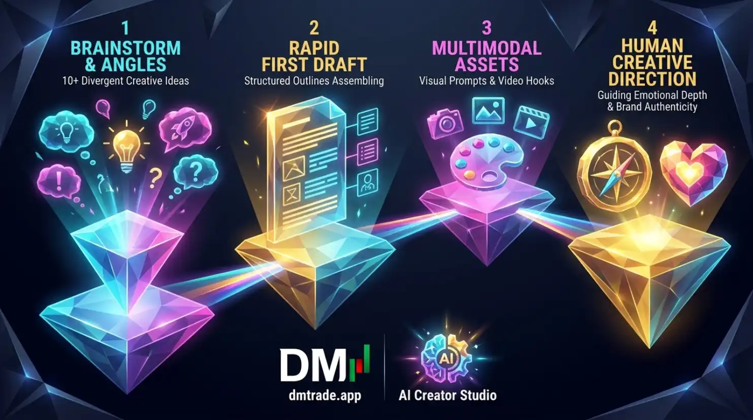 Infographic AI Content Creation ជាអ្វី?