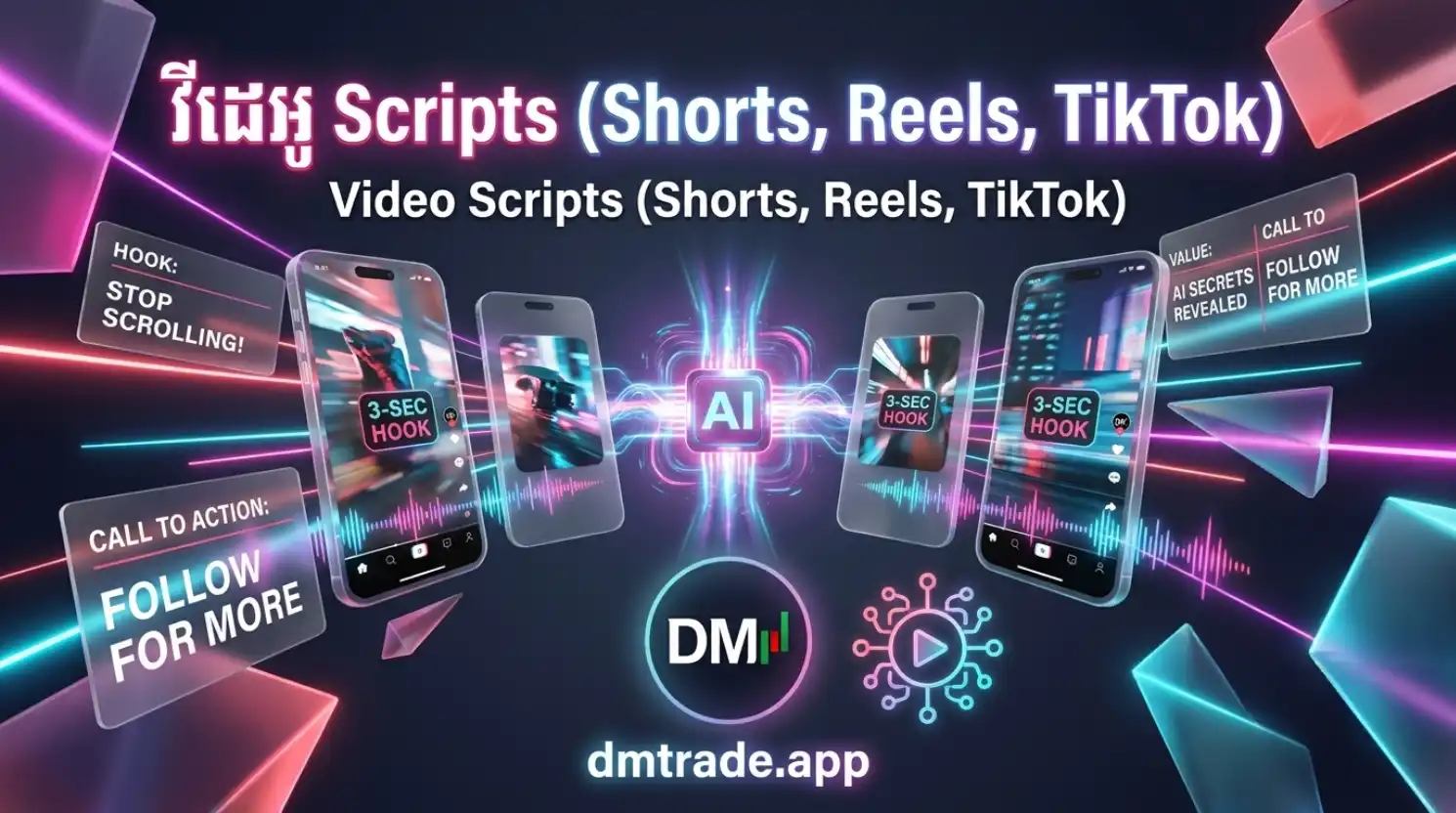 មេរៀនទី១១ ៖ Video Scripts (Shorts, Reels, TikTok)