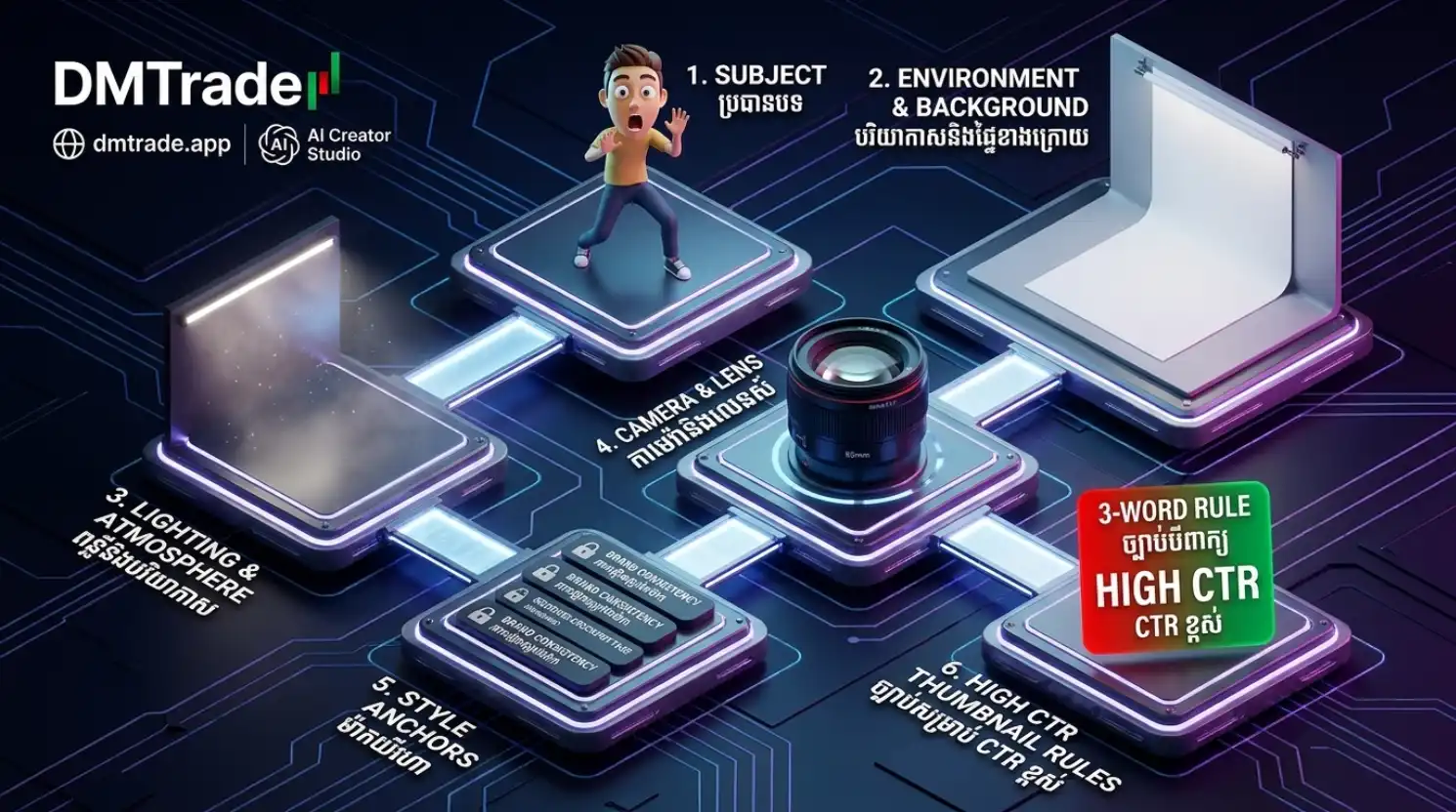 Infographic AI Image Generation សម្រាប់ Content