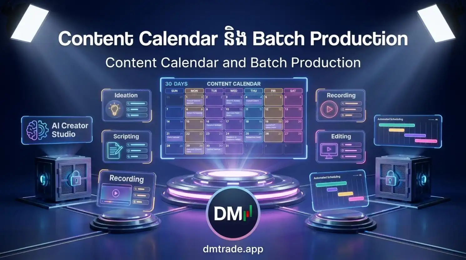 មេរៀនទី១៥ ៖ Content Calendar និង Batch Production