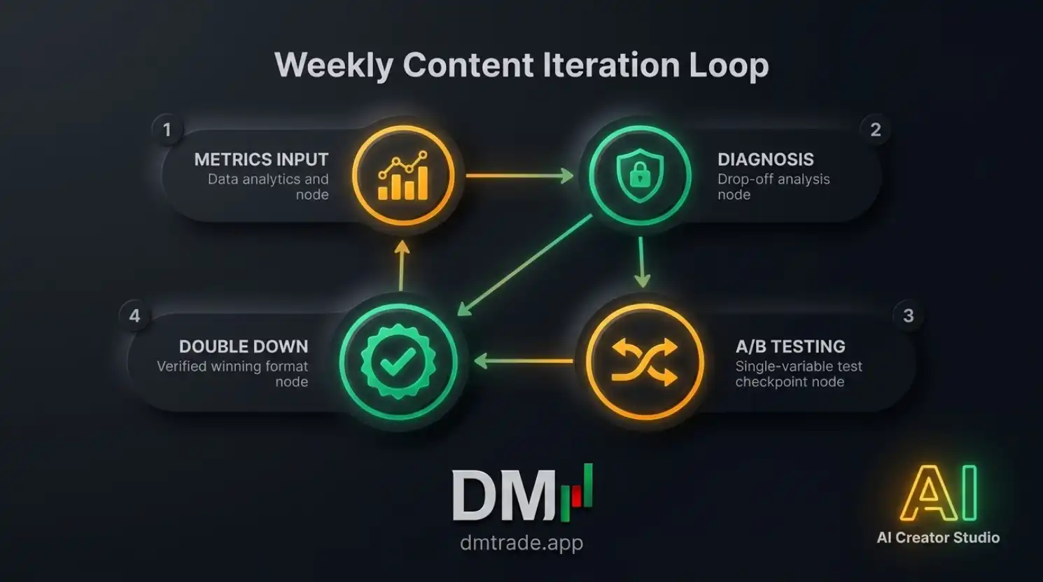 Workflow Content Analytics និង Iteration
