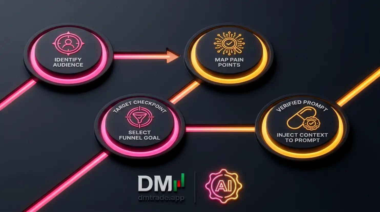Workflow កំណត់ Goal និង Audience