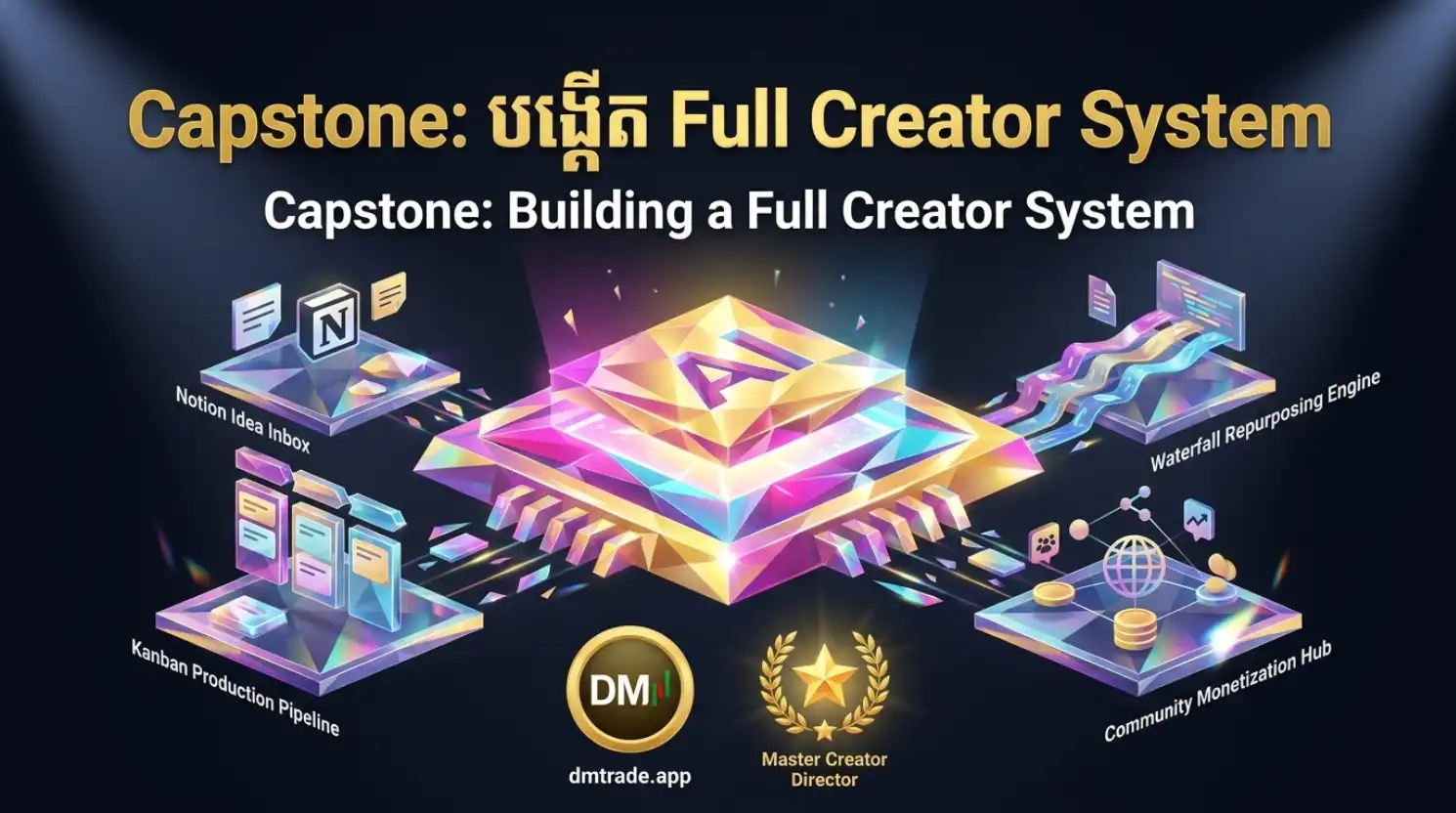 មេរៀនទី២០ ៖ Capstone: បង្កើត Full Creator System