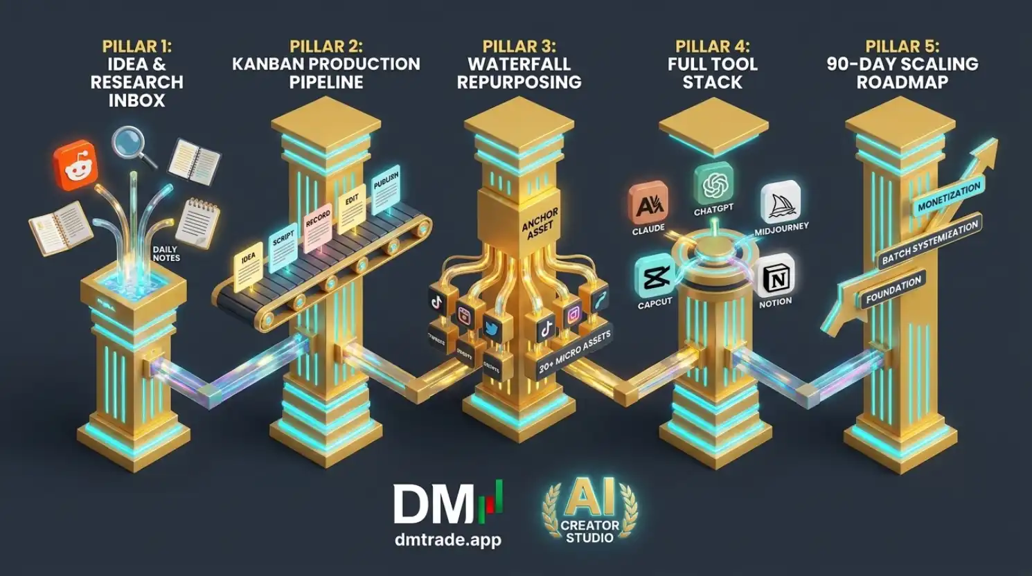 Infographic Capstone: បង្កើត Full Creator System