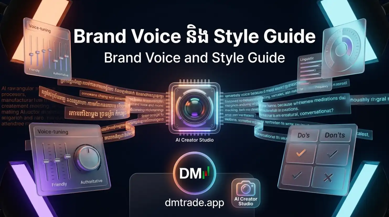 មេរៀនទី៤ ៖ Brand Voice និង Style Guide