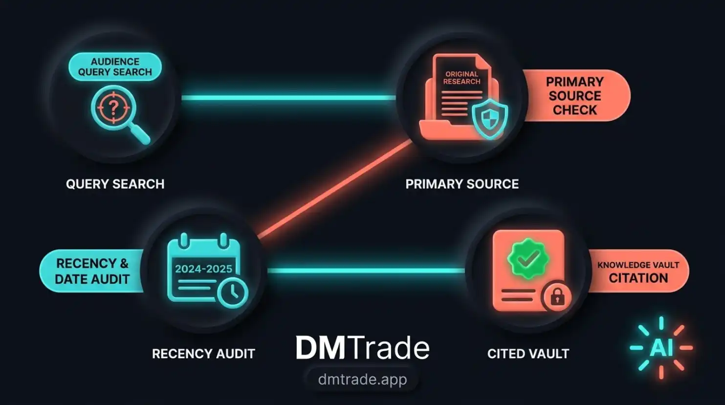 Workflow Research, Trends និង Source Verification