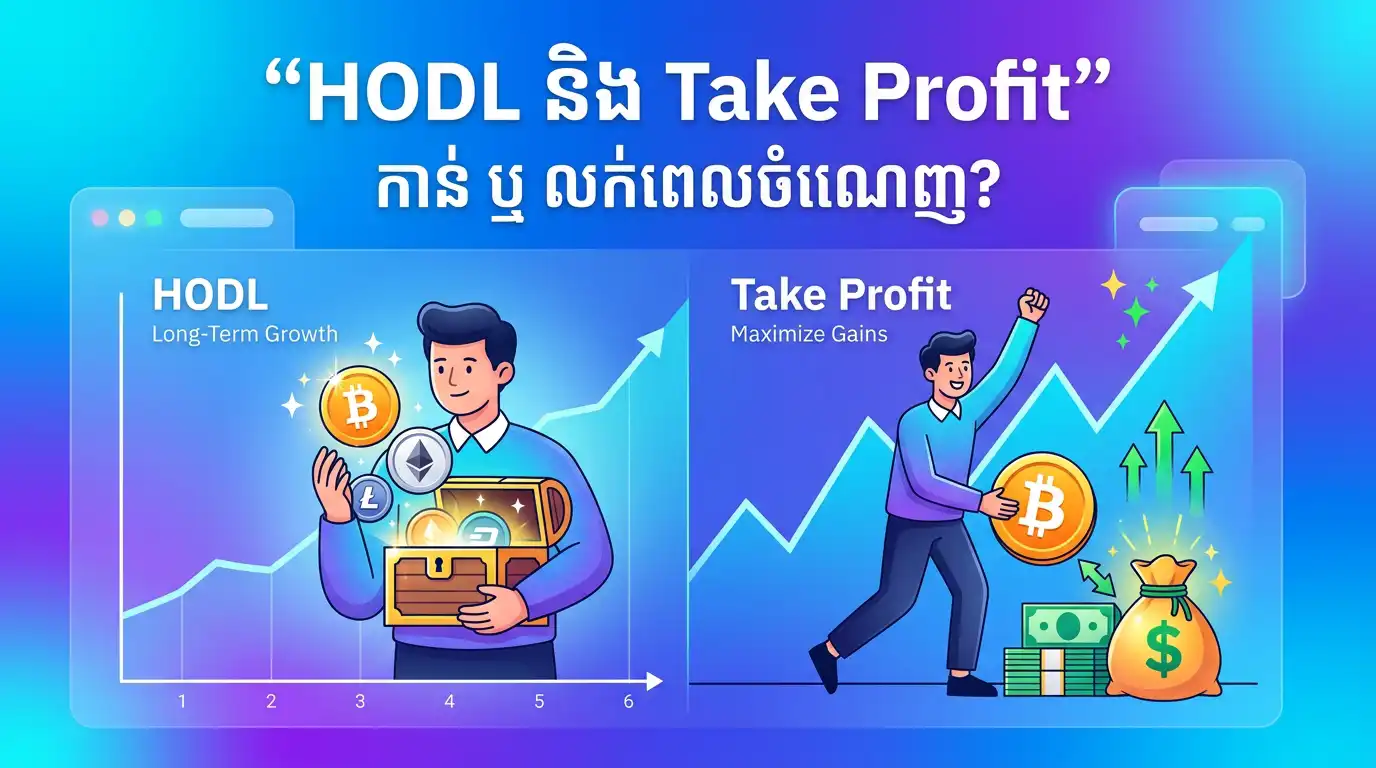 HODL and Take Profit lesson cover