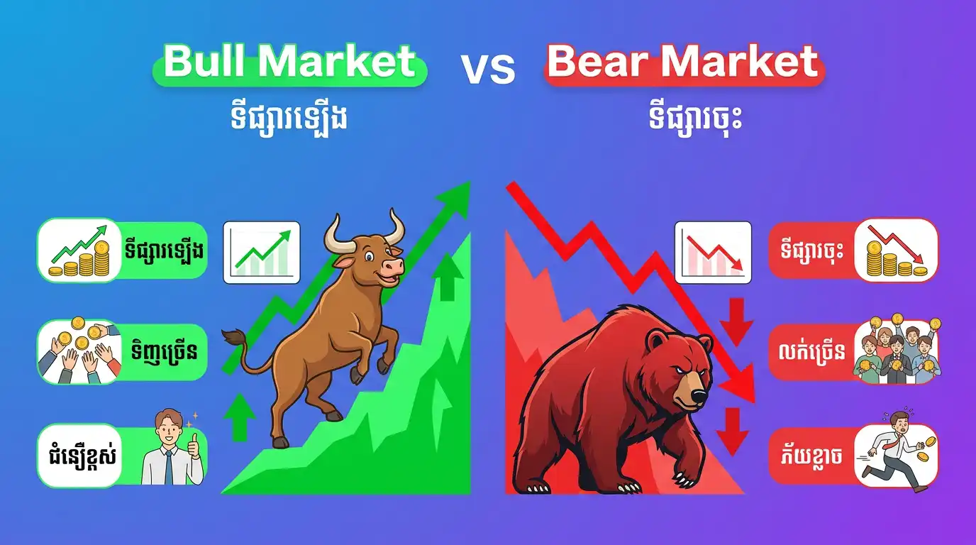 Bull vs Bear infographic