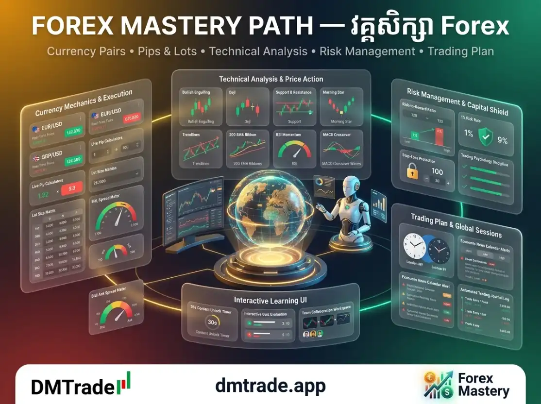 បញ្ជីមេរៀន Forex ទាំងអស់