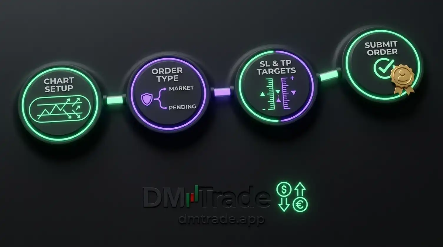 Chart ប្រភេទ Order ក្នុង Forex