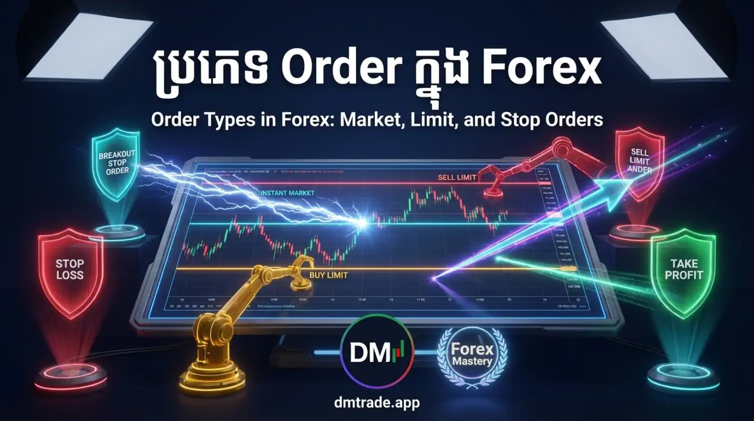 ប្រភេទ Order ក្នុង Forex