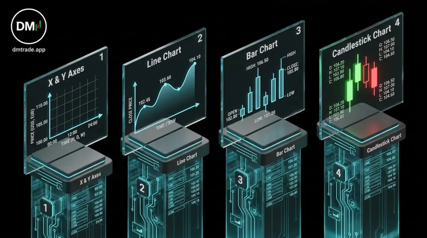 Infographic ការអាន Chart ក្នុង Forex