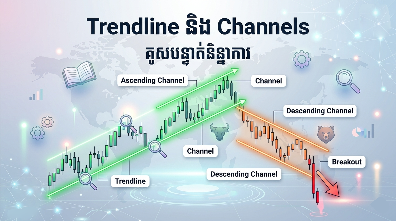 Trendline and Channels chart illustration