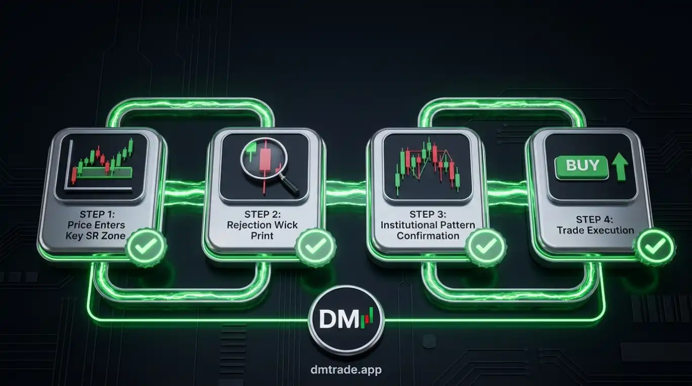 Chart Price Action & Candlestick Patterns លើមាស