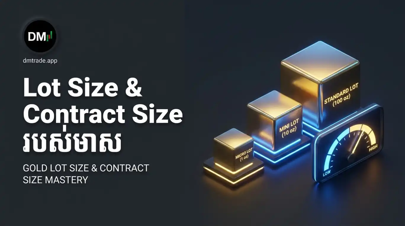 Lot Size & Contract Size របស់មាស