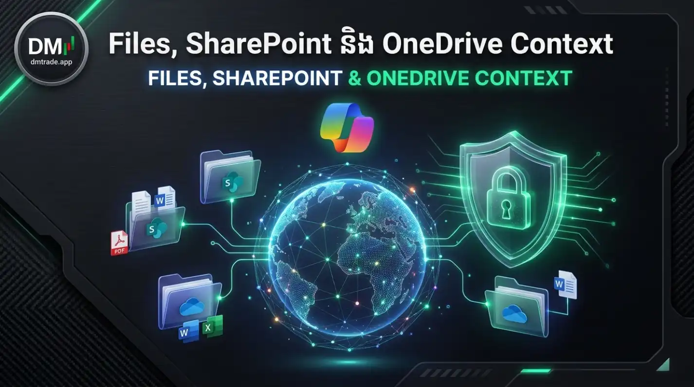 Files, SharePoint និង OneDrive Context