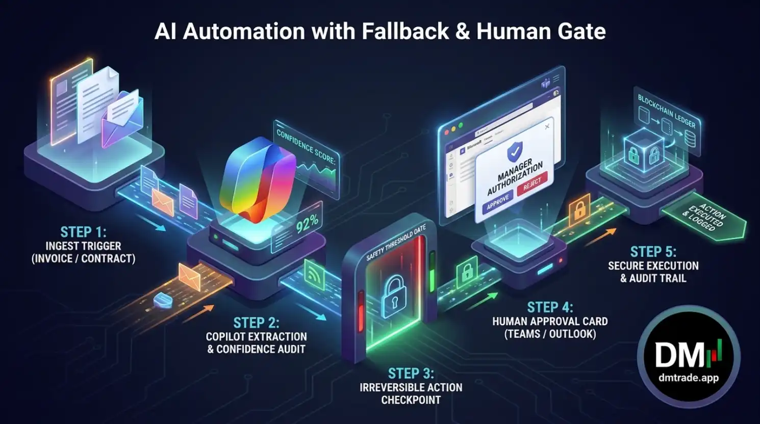 Workflow Automation និង Approval Gates
