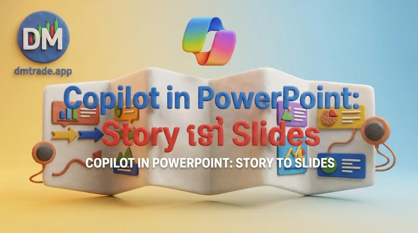 មេរៀនទី៨ ៖ Copilot in PowerPoint: Story ទៅ Slides