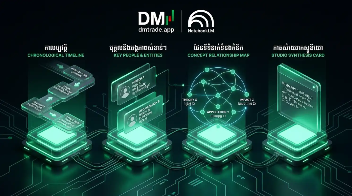 Infographic Timeline, People និង Concept Mapping