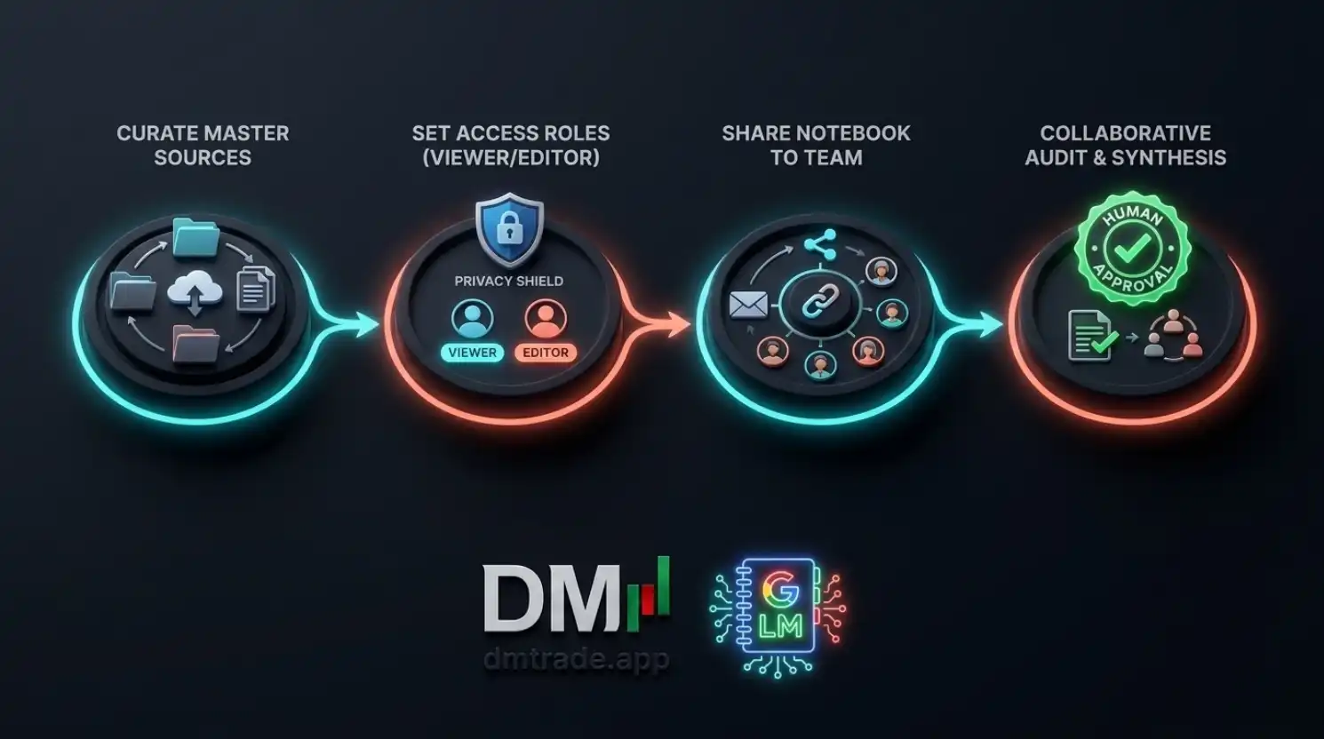 Workflow NotebookLM សម្រាប់ Team Knowledge