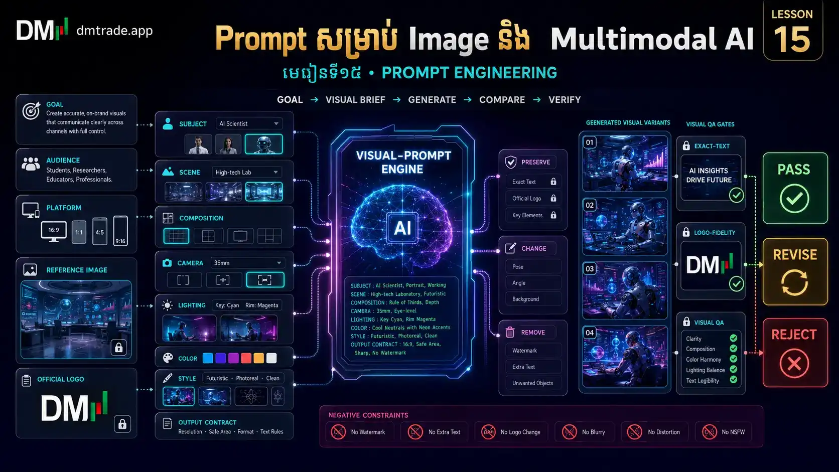មេរៀនទី១៥៖ Prompt សម្រាប់ Image និង Multimodal AI