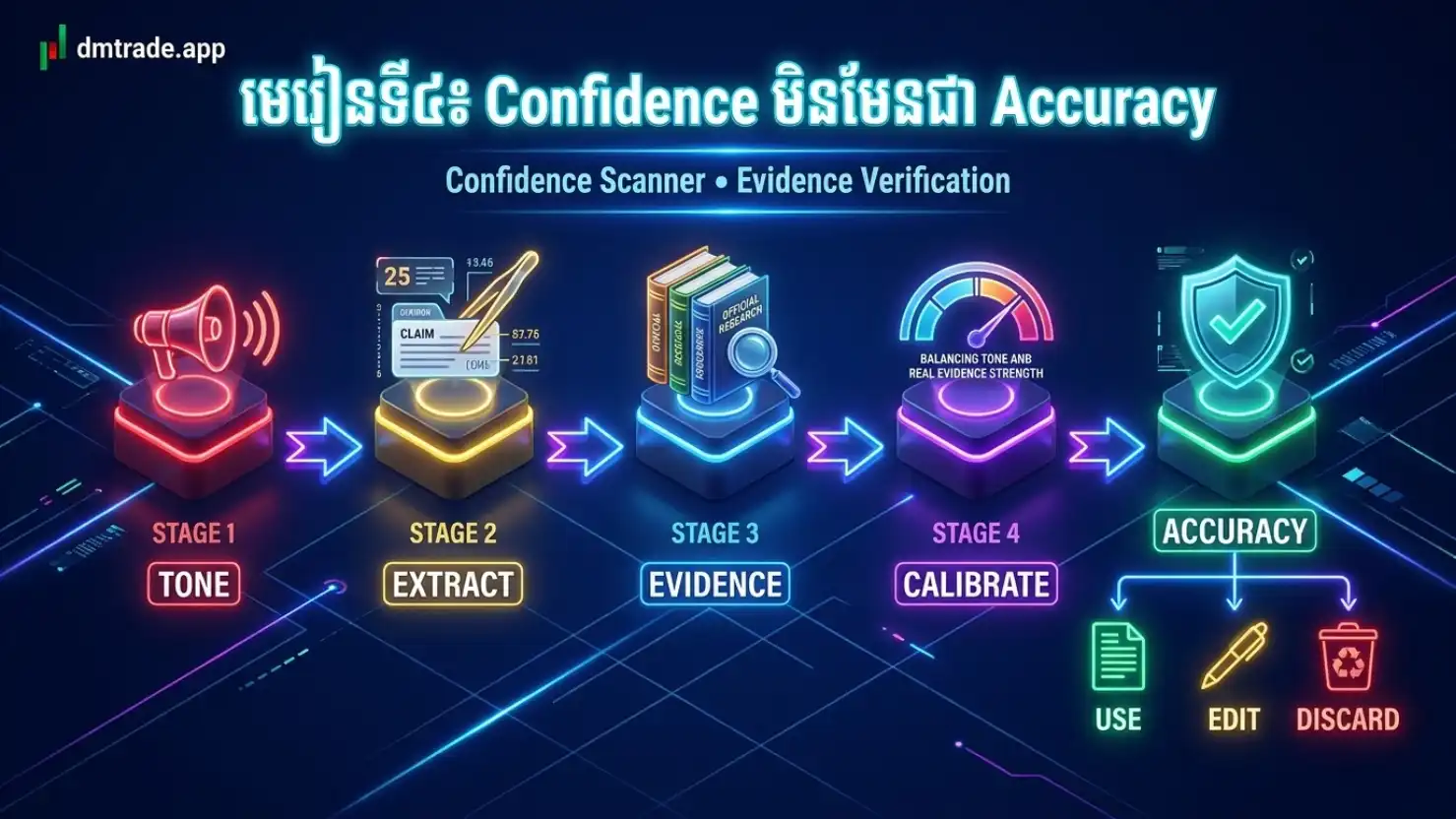 មេរៀនទី៤៖ Confidence មិនមែនជា Accuracy
