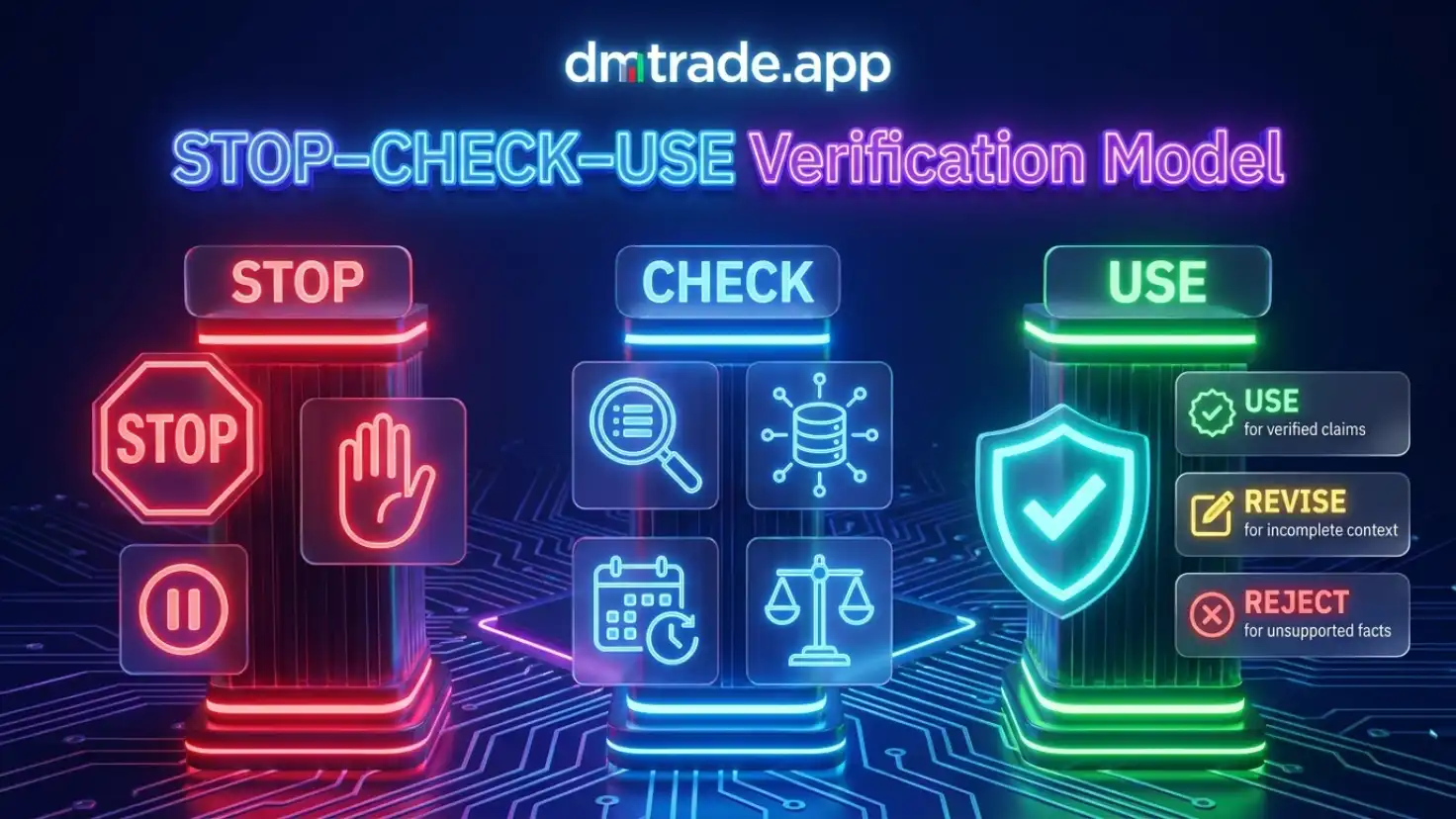 Stop Check Use Verification Model