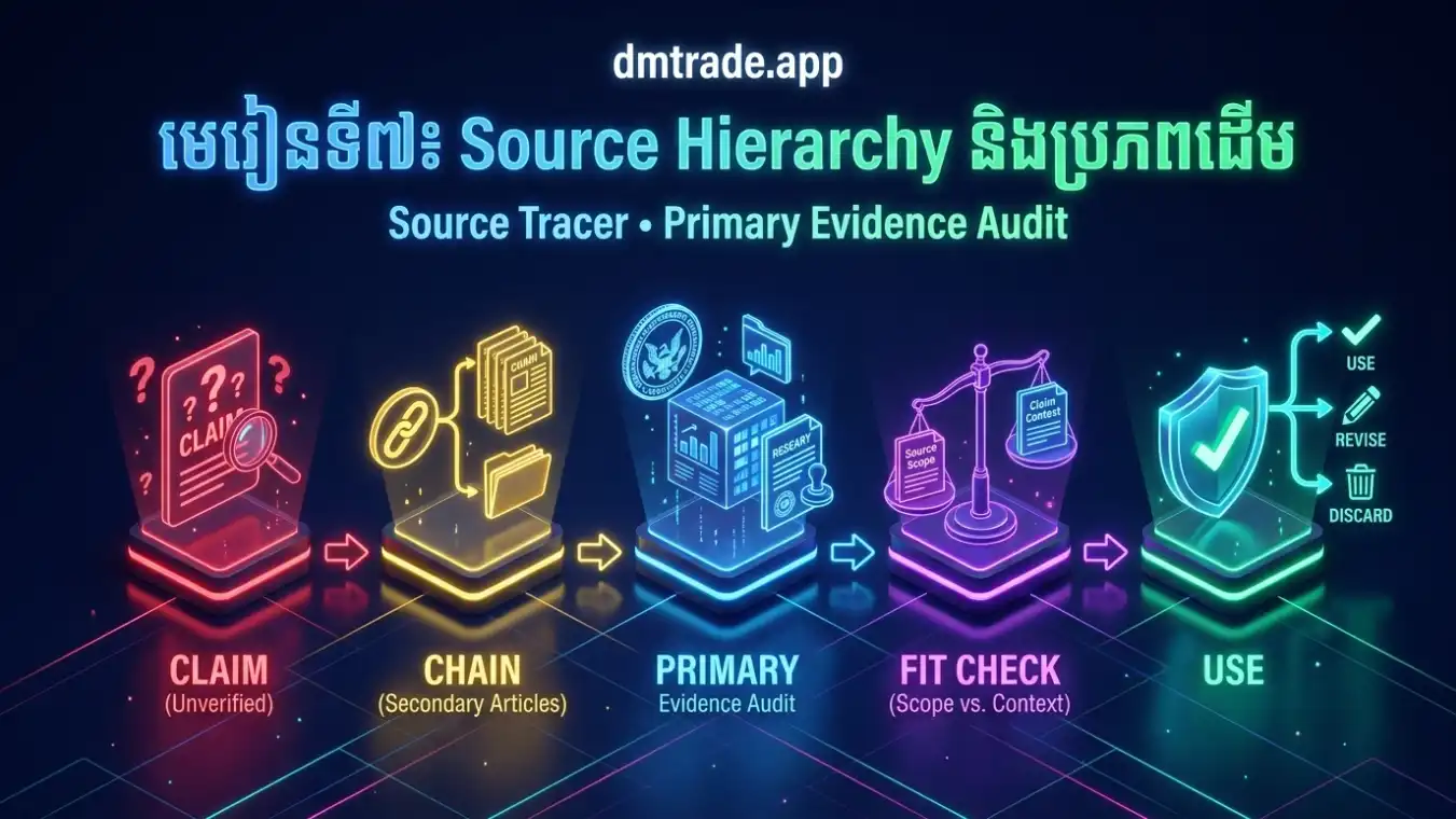 មេរៀនទី៧៖ Source Hierarchy និងប្រភពដើម