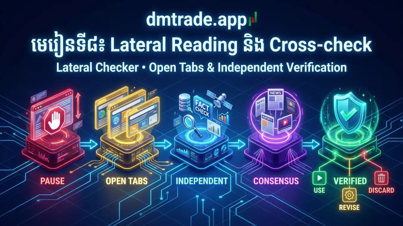 Lateral Reading និង Cross-check