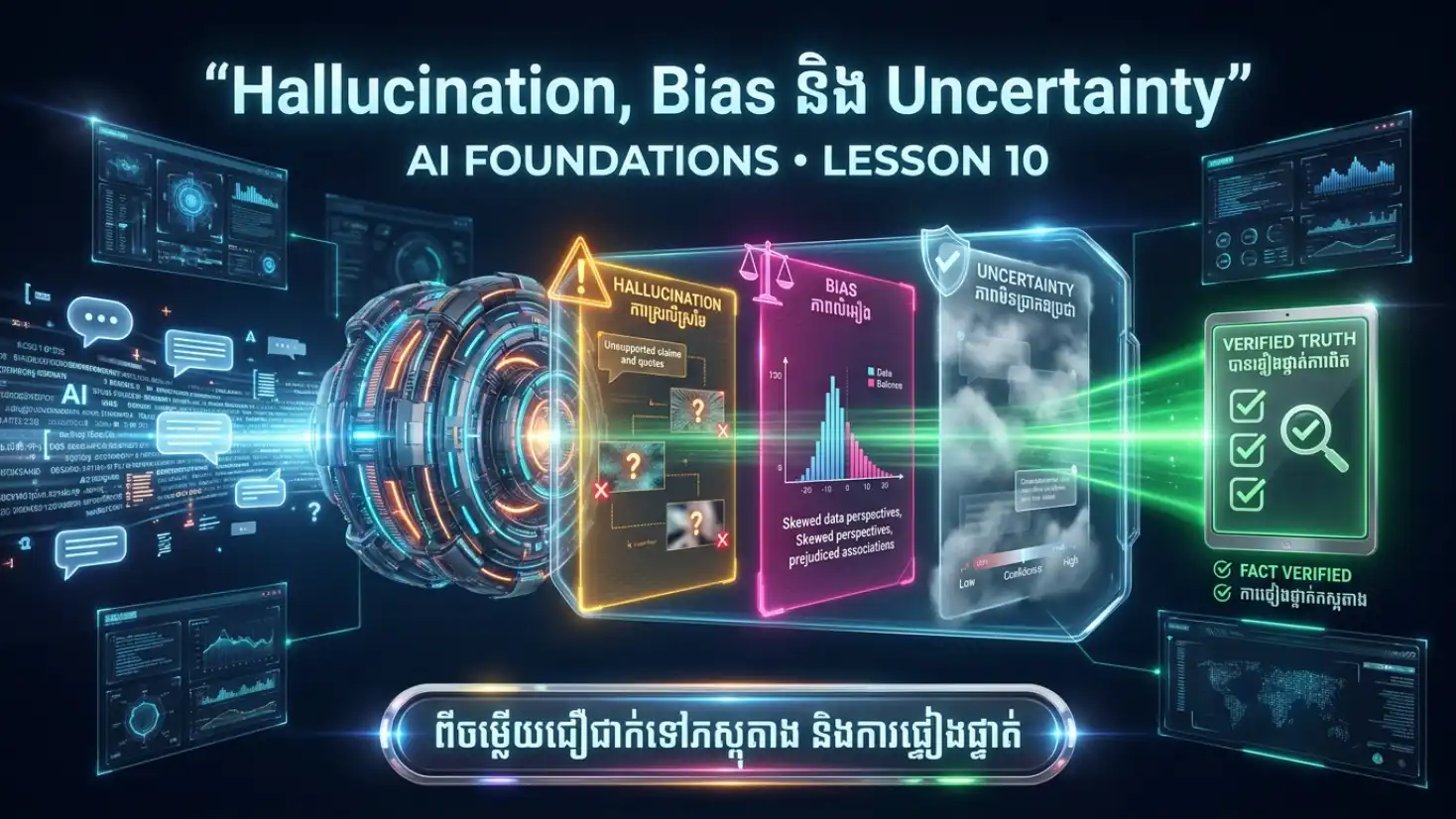 មេរៀនទី១០ Hallucination, Bias និង Uncertainty