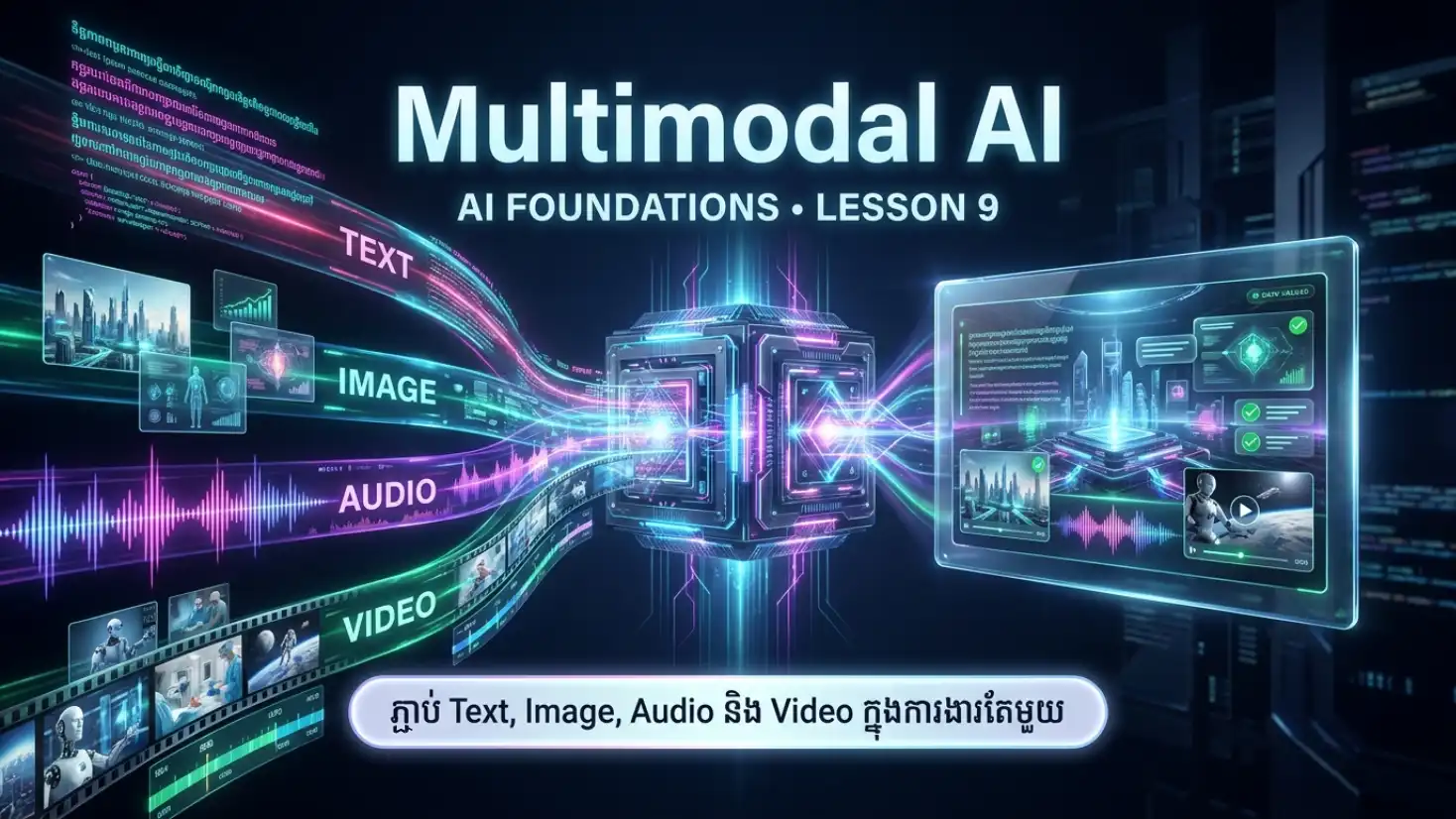 មេរៀនទី៩៖ Multimodal AI